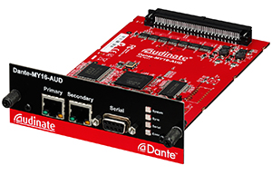 DANTE-MY16-AUD I/O CARD