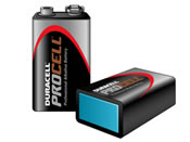 DURACELL PROCELL PP3 BATTERY